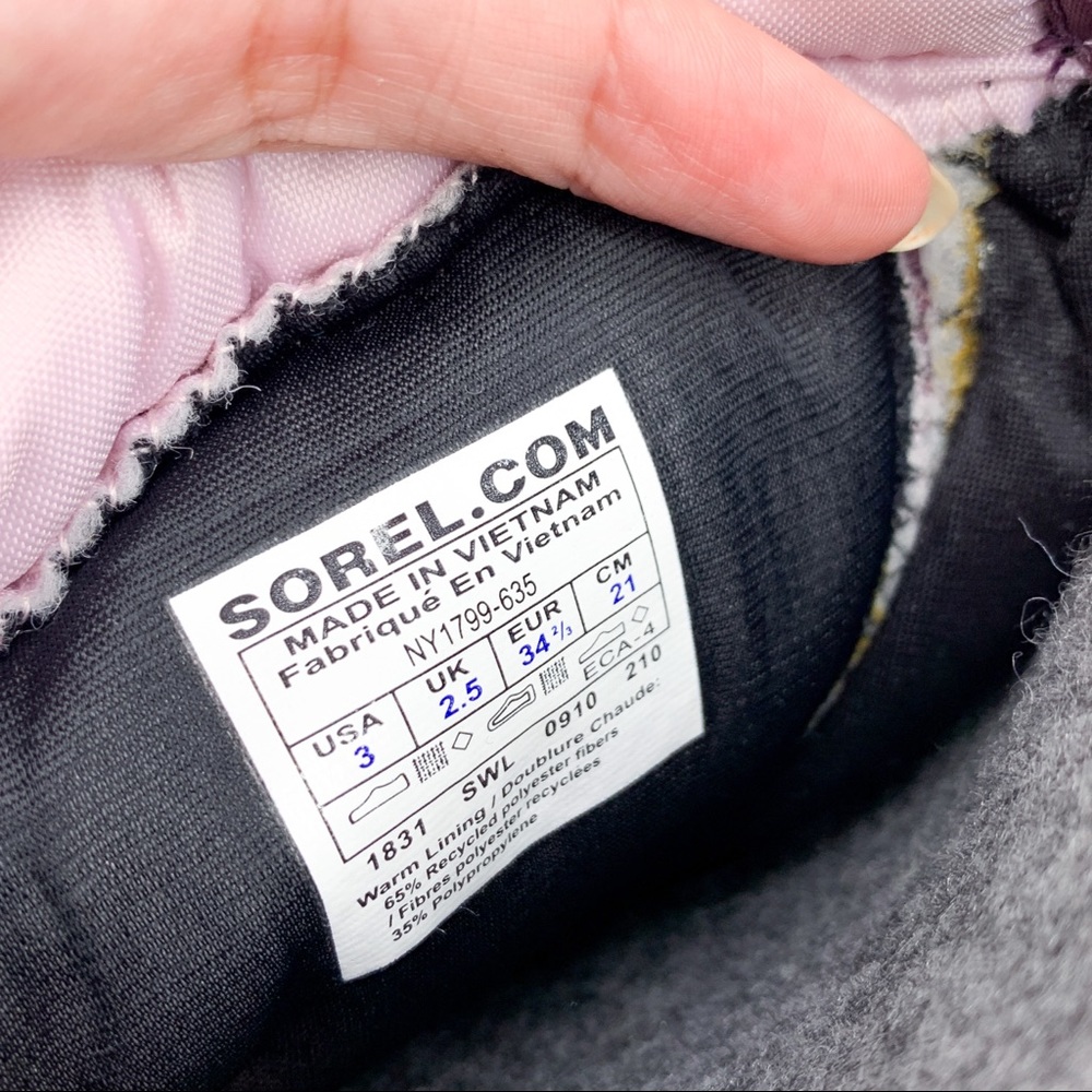 Sorel Cub Youth Waterproof Boots - Picture 13 of 16